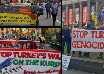 Protests across Europe condemn Turkey’s military attacks on Iraqi Kurdistan