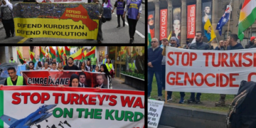Protests across Europe condemn Turkey’s military attacks on Iraqi Kurdistan