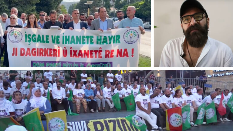 DEM Party’s Kalmaz: ‘Turkey’s courage to deepen Kurdistan invasion stems from KDP’s betrayal’