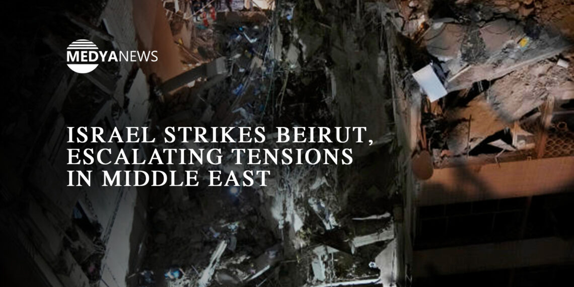 Israel strikes Beirut, escalating tensions in Middle East