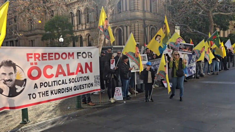 Sydney’s Kurdish community protests against Turkish invasion into Iraqi Kurdistan