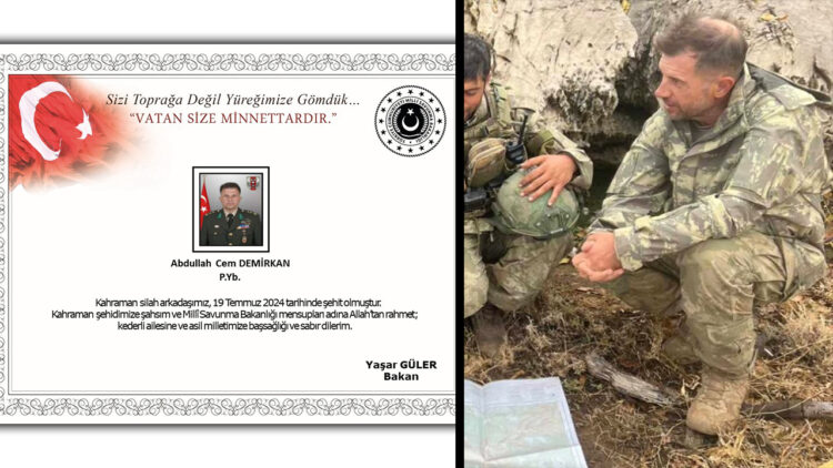 High-ranking Turkish army officer dies in operations in Iraqi Kurdistan