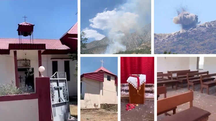 Turkish military escalates attacks in Iraqi Kurdistan, destroys Assyrian church