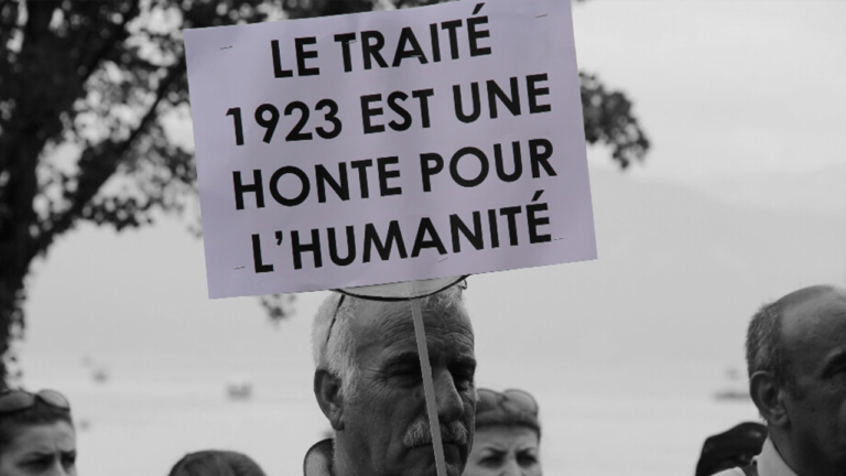 Kurdish groups in Switzerland protest against legacy of Treaty of Lausanne