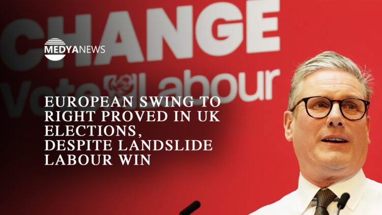 European swing to right proved in UK elections, despite landslide Labour win