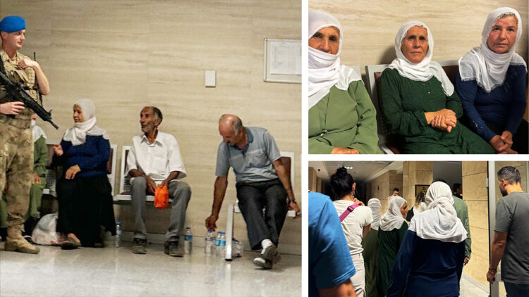 Kurdish villagers with serious health issues imprisoned in Batman, Turkey