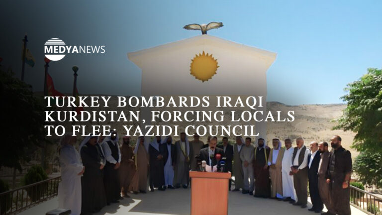 Turkey bombards Iraqi Kurdistan, forcing locals to flee: Yazidi Council