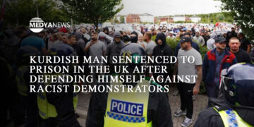 Kurdish man sentenced to prison in the UK after defending himself against racist demonstrators