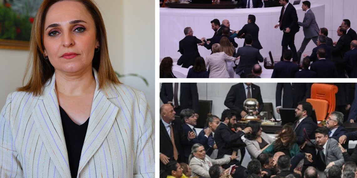 DEM’s Ayşegül Doğan condemns violence in Turkish parliament: “Political thuggery must end”