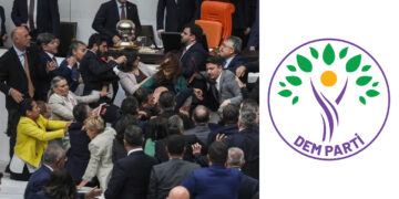 Pro-Kurdish DEM Party condemns violence in Turkish Parliament over Can Atalay’s MP status