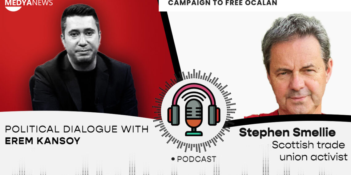 Podcast: STUC’s Stephen Smellie on the campaign to free Öcalan