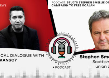 Podcast: STUC’s Stephen Smellie on the campaign to free Öcalan