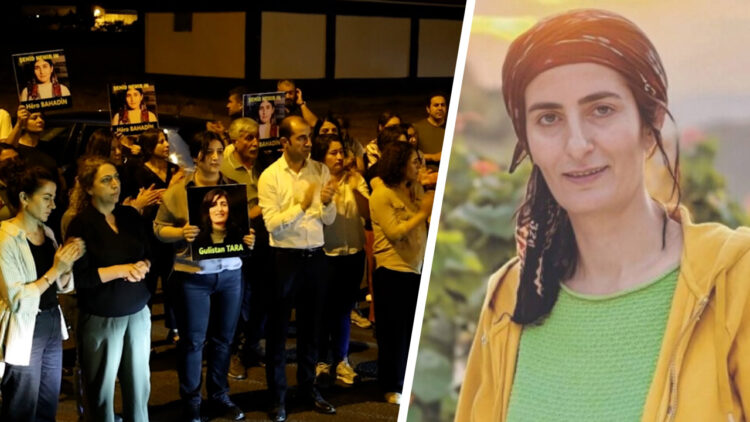 Journalist Gulistan Tara’s funeral led by women in face of police repression