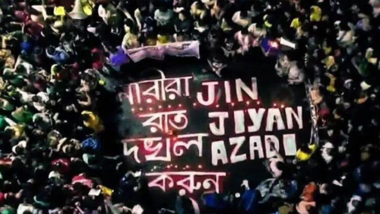 Chanting ‘Jin, Jiyan Azadi’, women protests grow in India over rape, killing of young doctor
