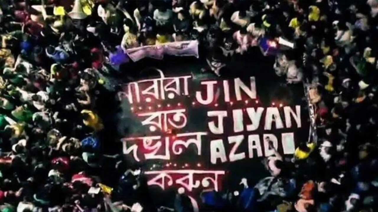 Chanting Jin Jiyan Azadi women protests grow in India over  