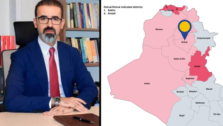 PUK’s Rêbwar Taha elected as new governor of Kirkuk
