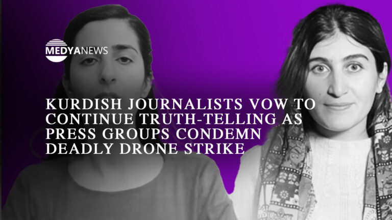 Kurdish journalists vow to continue truth-telling as press groups condemn deadly drone strike