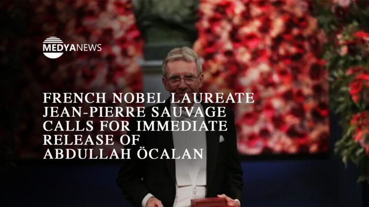 French Nobel Laureate Jean-Pierre Sauvage calls for immediate release of Abdullah Öcalan