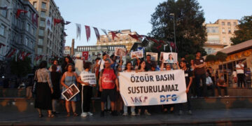 Protests across Kurdish regions of Turkey denounce Turkey’s killing of journalists