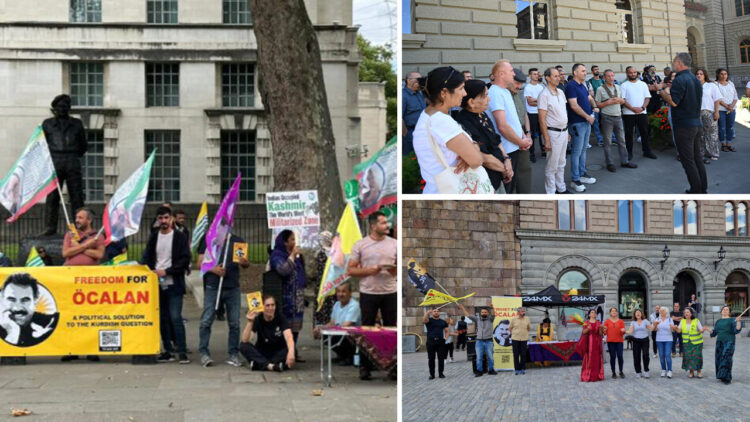 Freedom of Kurdish leader Abdullah Öcalan at centre of international protests