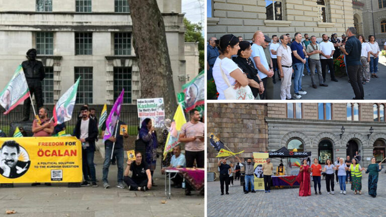 Freedom of Kurdish leader Abdullah Öcalan at centre of international protests