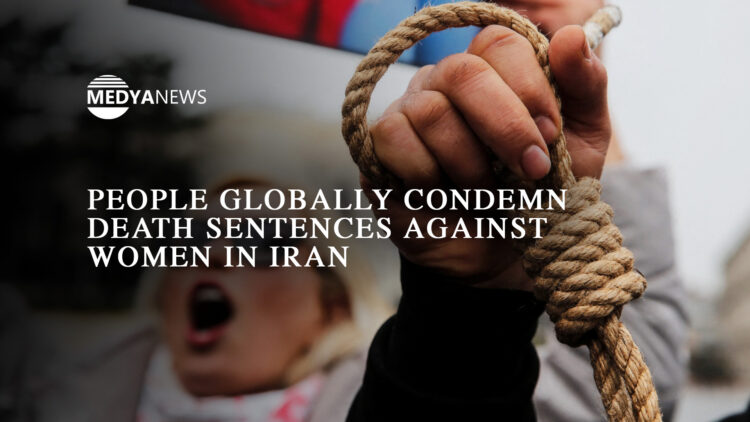 People globally condemn death sentences against women in Iran