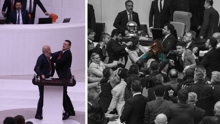Violence erupts in Turkish parliament during Can Atalay session: Attack on Ahmet Şık leaves two injured
