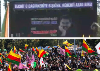 Frankfurt’s Kurdish festival: Thousands call for Öcalan’s release, unite in cultural resistance