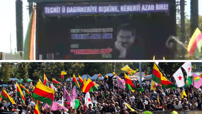 Frankfurt’s Kurdish festival: Thousands call for Öcalan’s release, unite in cultural resistance