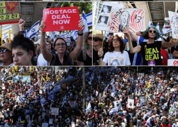 Israelis protest and strike over government’s handling of hostage crisis