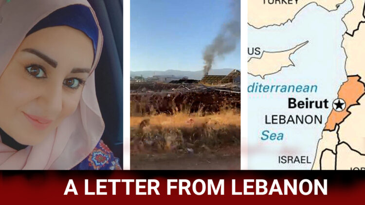 A letter from Lebanon