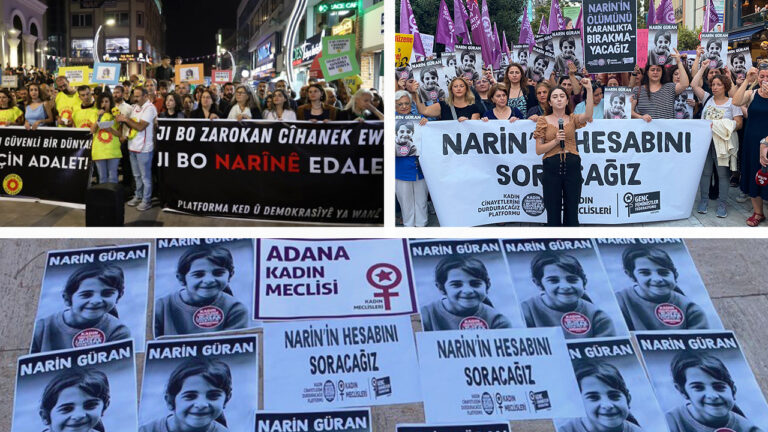 Protests erupt across Turkey over murder of eight-year-old Narin Güran