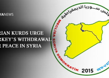 Syrian Kurds urge Turkey’s withdrawal for peace in Syria