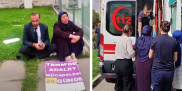 Emine Şenyaşar hospitalised after being prevented from entering parliament