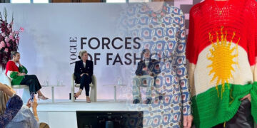 Kurdistan flag sweater sparks reaction at Vogue event in Berlin