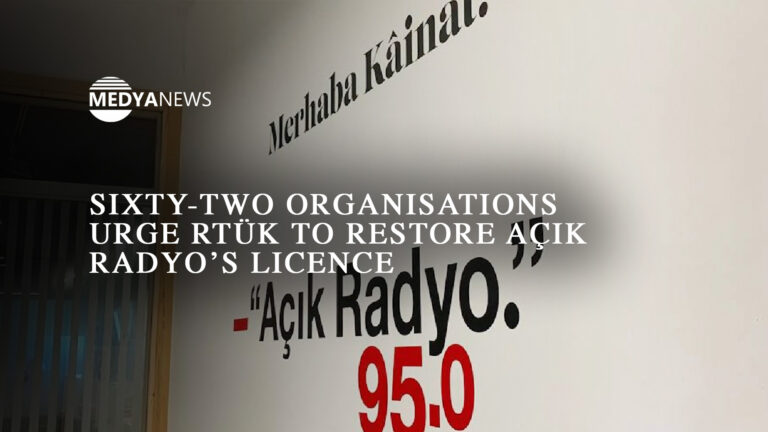 Sixty-two organisations urge RTÜK to restore Açık Radyo’s licence