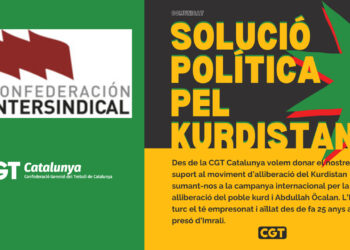 Catalan labour unions demand Öcalan’s freedom, political solution for Kurdistan