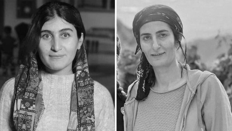 Tribute to slain journalists Gulistan Tara and Hêro Bahadîn at former workplace