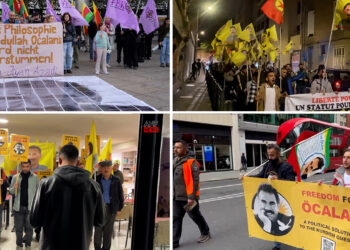 Events and demonstrations for Abdullah Öcalan held in 36 cities across three continents