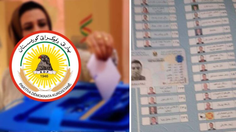 KDP accused of coercing security forces in Kurdistan to photograph ballots