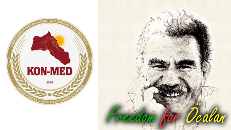 KON-MED calls for Abdullah Öcalan’s release, citing concerns over ‘lawlessness’