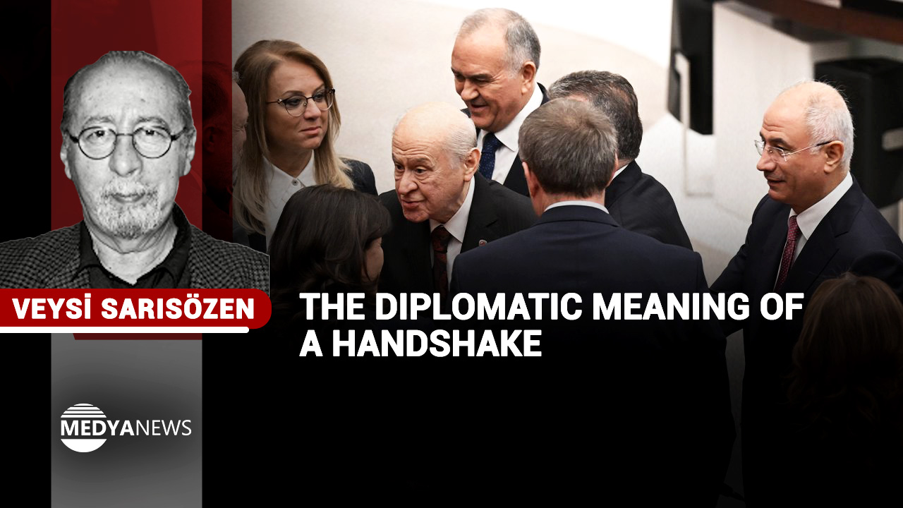 The diplomatic meaning of a handshake