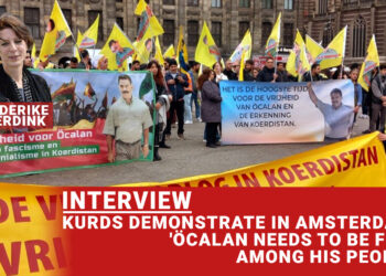 Kurds demonstrate in Amsterdam: ‘Öcalan needs to be free among his people’