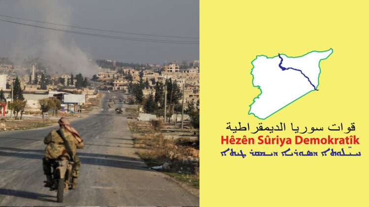 Kurdish-led forces enter towns and suburbs of Aleppo after government soldiers withdraw