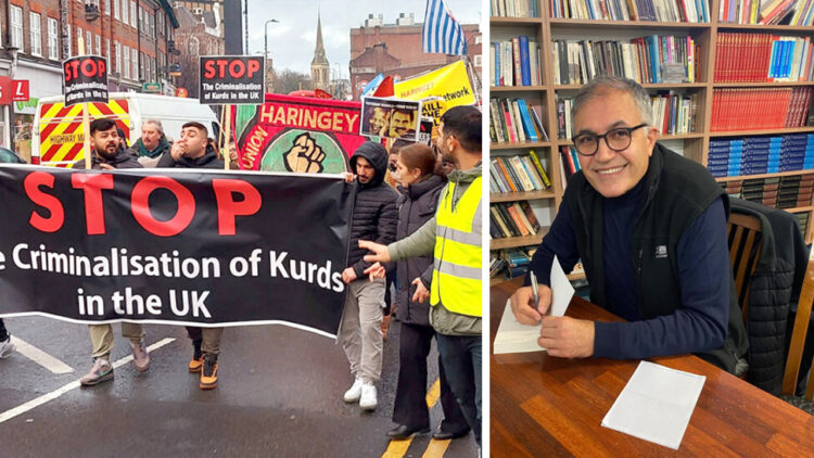 Imprisoned Kurdish writer launches hunger strike over London arrests