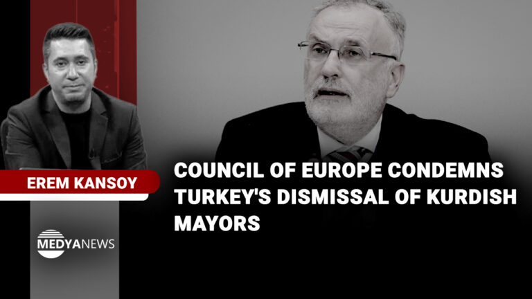 Council of Europe condemns Turkey’s dismissal of Kurdish mayors