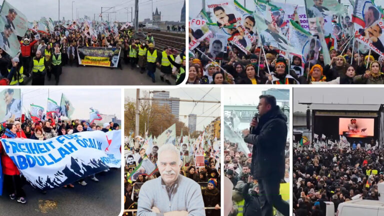 Hundreds of thousands gather in Cologne for Abdullah Öcalan’s freedom, Kurdish peace