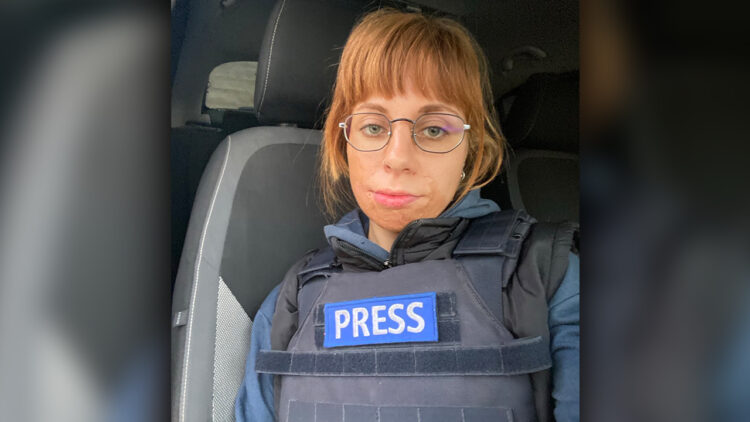 Woman Palestinian journalist speaks out about reporting Israel’s attacks on West Bank city of Tulkarem