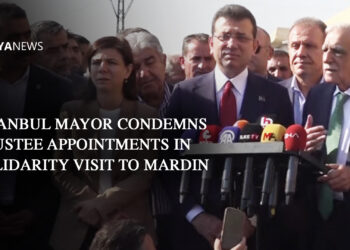 İstanbul mayor condemns trustee appointments in solidarity visit to Mardin