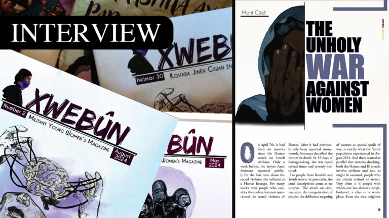 ‘Xwebûn’: Young women’s magazine encourages collective organisation against violence